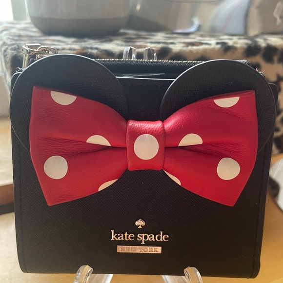 kate spade Handbags - Kate Spade Disney Mini Mouse Small Bifold Wallet